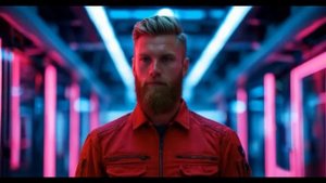 "Космическая СКАЗКА" фантастический фильм, сгенерированный нейросетью