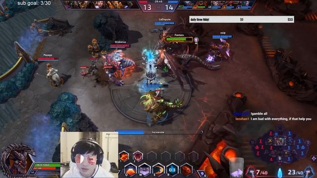 Deathwing Roar - Trying Full Melee DW Build! - Grandmaster Storm League смотреть онлайн