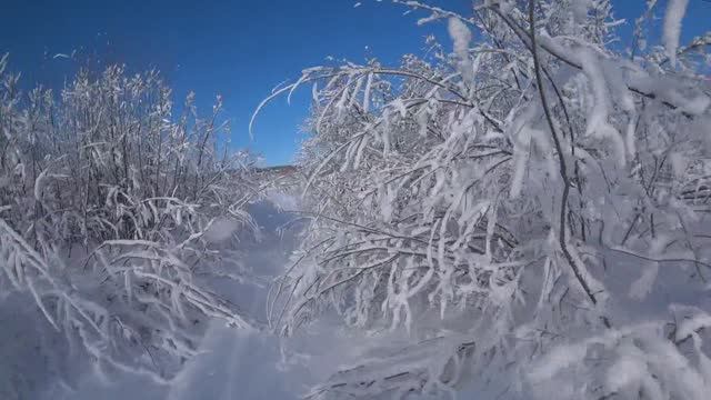 На снегоходе, урочище Валово смотреть онлайн