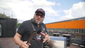 Шашлык из курицы на газовом гриле BELLAGIO Maniero 6000
