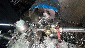 Изготовление резьбовой втулки М30 4К / Production of a threaded bushing M30