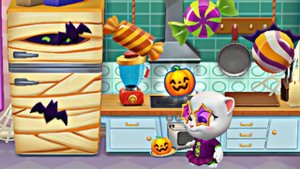 Готовка хэллоуинских вкусняшек в игре том и его друзья🎃👻