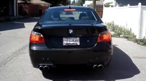 BMW 545i e60 Exhaust Flo Pro Max