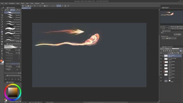 Stylized FIRE magic in motion!
