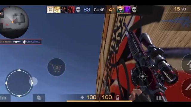 Играю с M 110 в Standoff смотреть онлайн