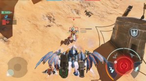 3 боя в игре War Robots играю с читером Майнкрафта 😱♪♫*•♪