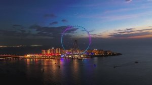 Красивый ночной город DOLBY VISION!...