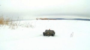 ГАЗ-71 по снегу 16.12.2022