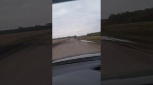 Неотремонтированная дорога в Аликовском районе Чувашии