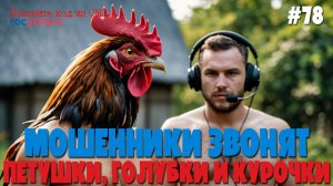 Озвучиваем код под звукозапись | Петушки, голубки и псины | Подборка разговоров с мошенниками