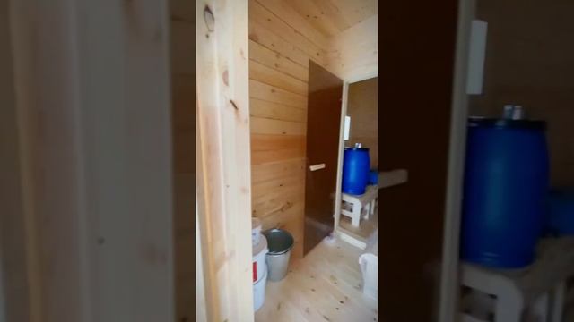 Баня 4*4 с террасой - Крепкий Дом