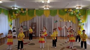 Танец "Ложки" дети старшей группы "Сказка" детского сада