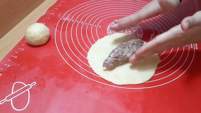 НЕОБЫЧНАЯ-ПЕСОЧНАЯ САМСА.Рассыпчатое тесто.Сочная начинка.УДИВИТЕ СВОИХ РОДНЫХ ЭТОЙ САМСОЙ.