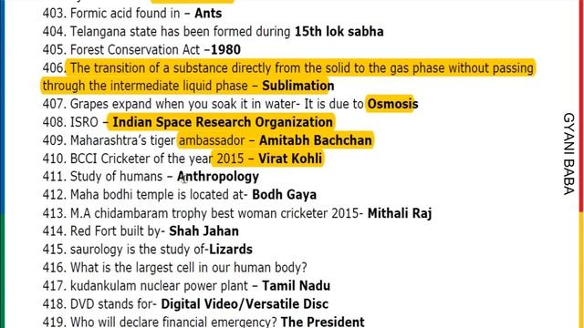 RRB NTPC 2016 - 1000 One Liner General Knowledge смотреть онлайн