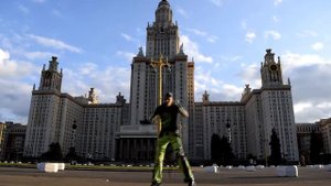 Russian massive industrial dance