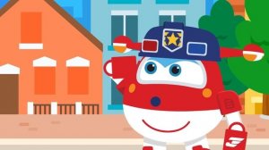 [SUPERWINGS Game] Police Game | Catch the Thief Game | Superwings | Super Wings Gameplay