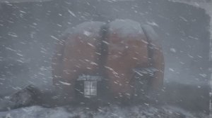 ЗВУКИ СНЕЖНОЙ БУРИ для сна и расслабления. Атмосфера зимней вьюги. Завывающий ветер и метущий снег