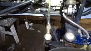 ТО часть1, Stels guepard 650, регулировка схождения колёс