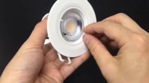 How to install the GU10 module for a down light | LED module down light how to fixed?