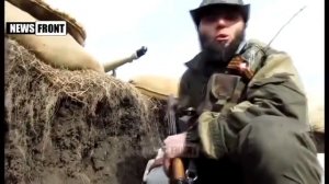 18  Пески  Передовая  Бой  Каратели не соблюдают перемирие  Ополчение Новороссии