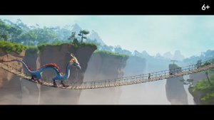 Последний дракон — Русский трейлер мультфильм (Дубляж, 2024)