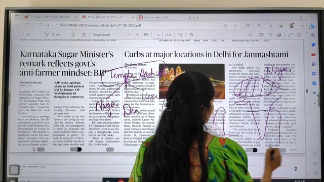 7-9-2023 | #The Hindu Newspaper Analysis in English | #upsc #IAS #currentaffairs #editorial