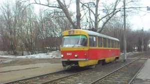 Трамвай Tatra T3SU-3043