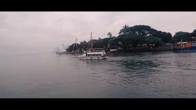 CRUISING IN KOCHI HARBOUR | COCHIN PORT | COCHIN INDIAN NAVAL BASE