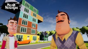 Привет Сосед!!!СТЕПАНЫЧ переиграл в spider-mena ( МОДЫ в hello neighbor )