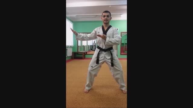 Taekwondo WTF. Блок Хан Сонналь Пакат Макки.