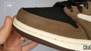 NIKE X Travis Scott Air Jordan1 Low OG SP unboxing/NIKE Travis Scott on feet review