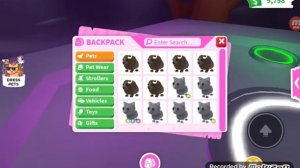 Сделали мега неон пета в адопт ми?