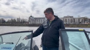 Лодка Алюма Фиш 4.7. Испытание на воде после большого ремонта и обзор лодки.