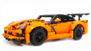 Собираем автомобиль Chevrolet Corvette ZR1 из ЛЕГО - конструктор LEGO Technic 42093