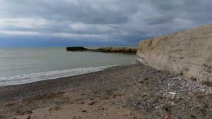 Море Крым Саки, 16 января 2022