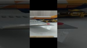 взлёт самолёта lego