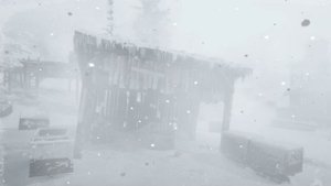 УЮТНАЯ ЗИМНЯЯ деревня и холодная снежная буря 2025 года. Звуки легкого засыпания - Снежный покров