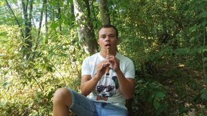 "Одинокий пастух" как играть на блокфлейте. Припев.