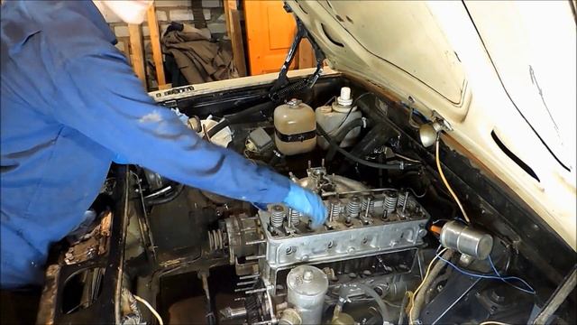 Волга ГАЗ 24 Придание бодрости ЗМЗ-24Д Часть1 смотреть онлайн