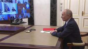 Владимир Путин провел совещание с постоянными членами Совета безопасности России