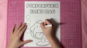POMPOMPURIN blind bag 💛 | ASMR | tutorial | sanriolve