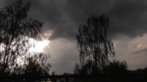 Грозные тучи.