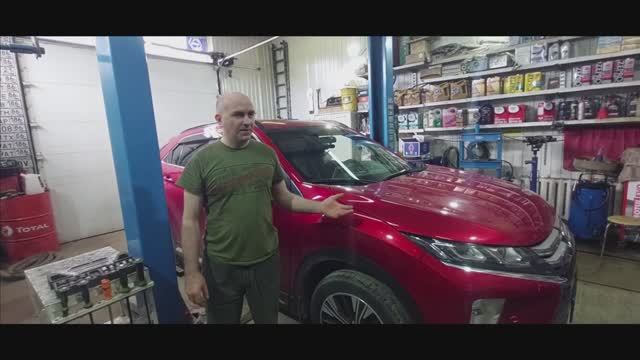 ECLIPSE CROSS  аппаратная замена масла CVT - JF016E