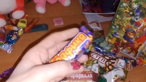 Обзор Новогоднего Подарка,Сладкий детский набор