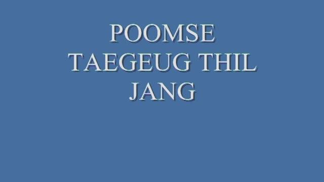 7 Пхумсэ. Taegeug Thil Jang.