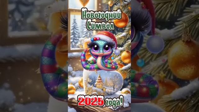 С наступающим годом змеи!