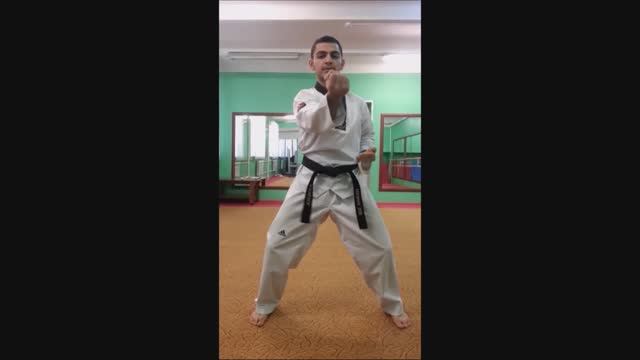 Taekwondo WTF. Блок Момтон Ан Макки.