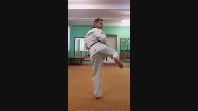 Taekwondo WTF. Удары ногами. Фурё Чаги.