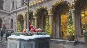 Рождественский Сочельник в Нью-Йорке🎄❄️☃️🎁: 5-я и 6-я Авеню, 24 декабря 2024 г.