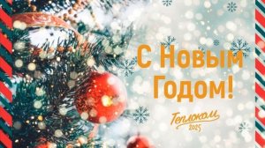 Поздравление от Теплоком с Новым 2025 годом!